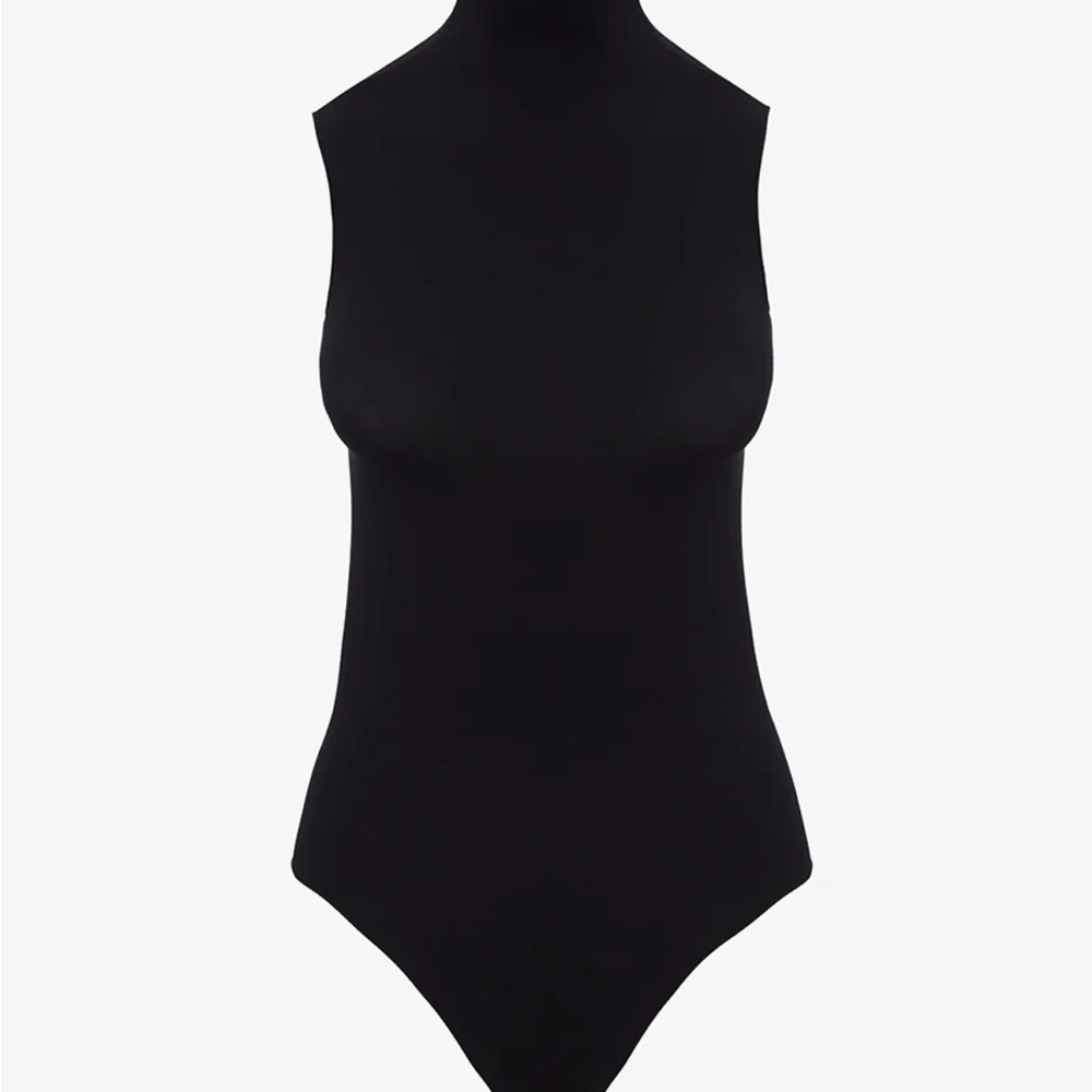 COMMANDO Ballet Mock Neck Sleeveless Bodysuit